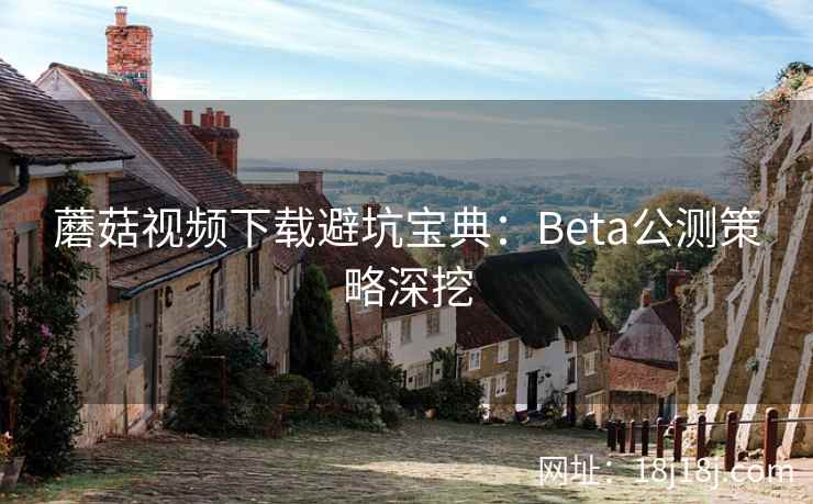 蘑菇视频下载避坑宝典：Beta公测策略深挖